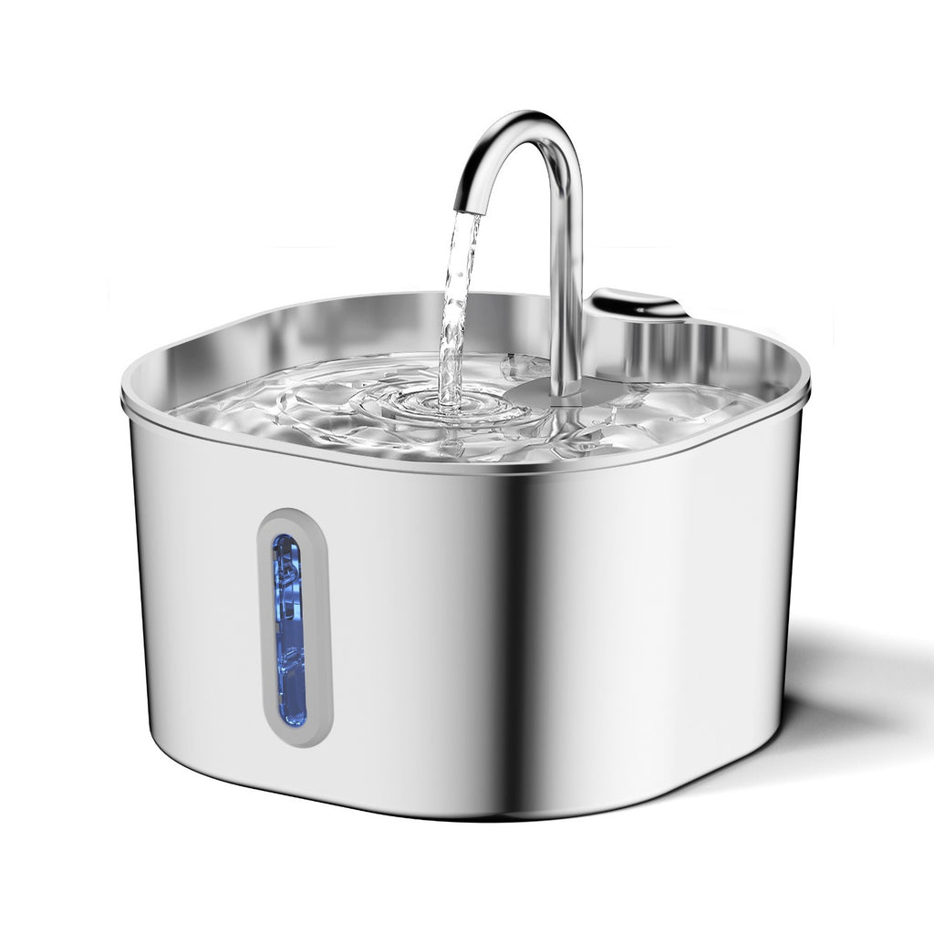 Orvella™  Ultra-Quiet Stainless Steel Pet Water Fountain
